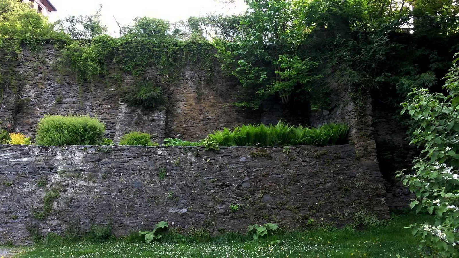 Die Stadtmauer von Klagenfurt