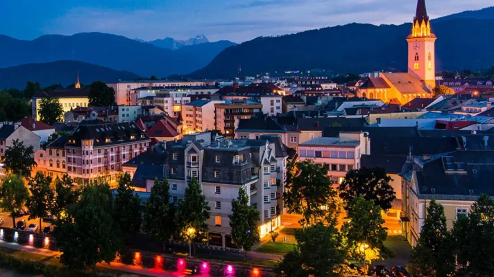 Stadtbild von Villach Stadtbild von Villach