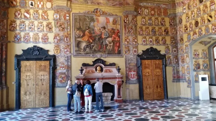 wappensaal Der Wappensaal von Klagenfurt